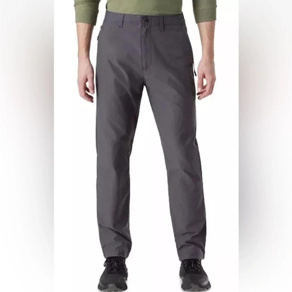 Bass Pro Shop‎ Ascend Gray Hiking Fishing Dry Wick Pants Mens 42x30 (928)